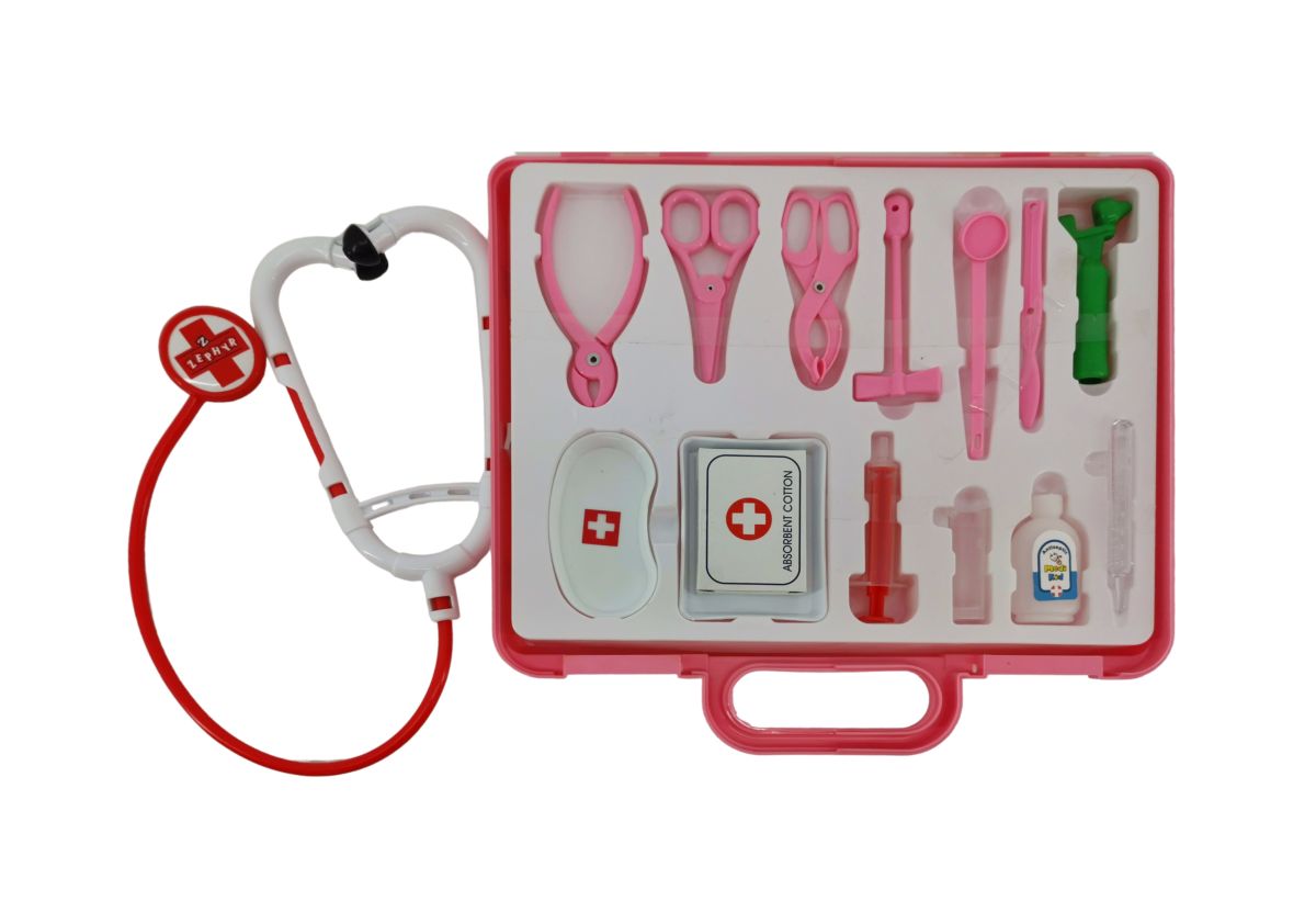 Medi Kid Doctor Set With A Real Working Stethoscope For Kids pretend play role set