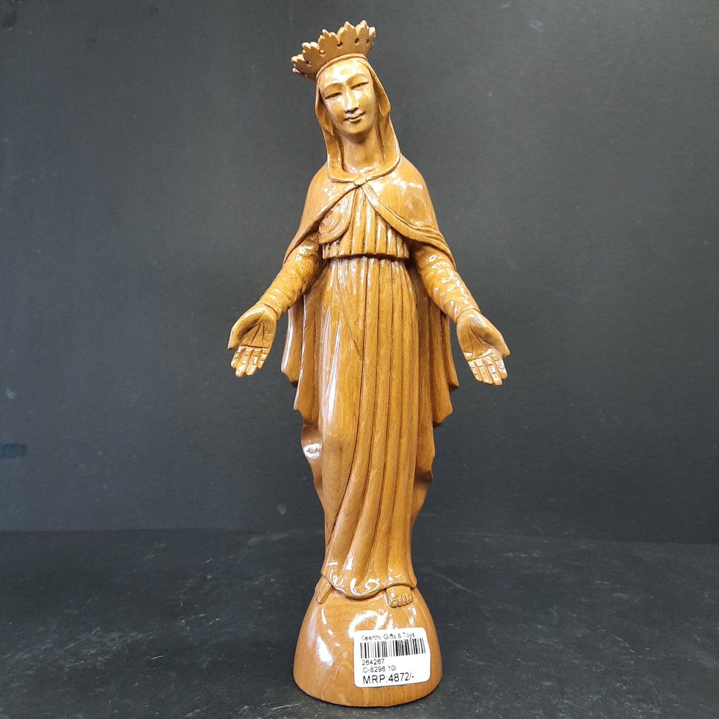 Wooden Mother Mary