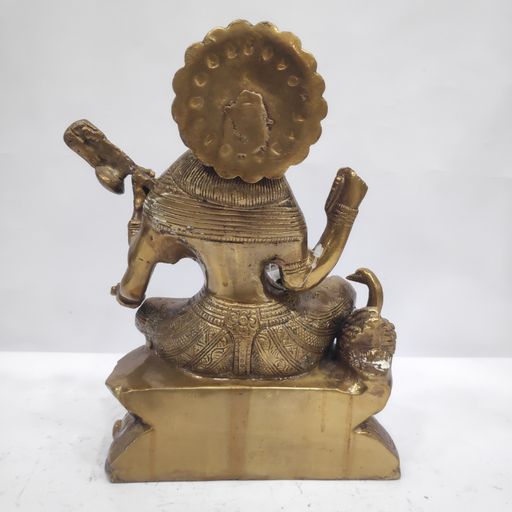 Brass saraswati idol