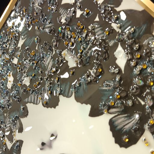 Crystal wall frames