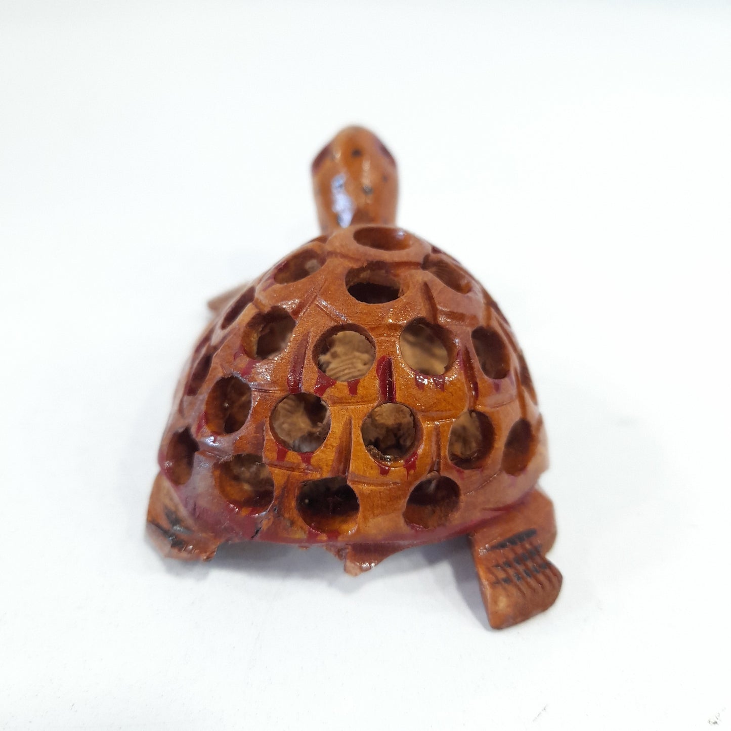 Wooden Turtle U/Cut Painted