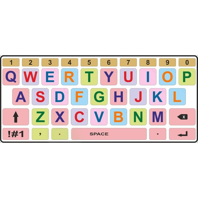 Kids Wooden Keyboard For Kids Learning and Brain Development