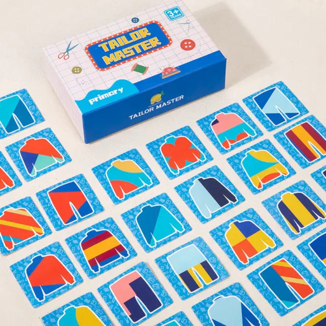 Educational Shape Matching Box toy Reverse Thinking Concentration Training Children Early Education Tailor Master Toys