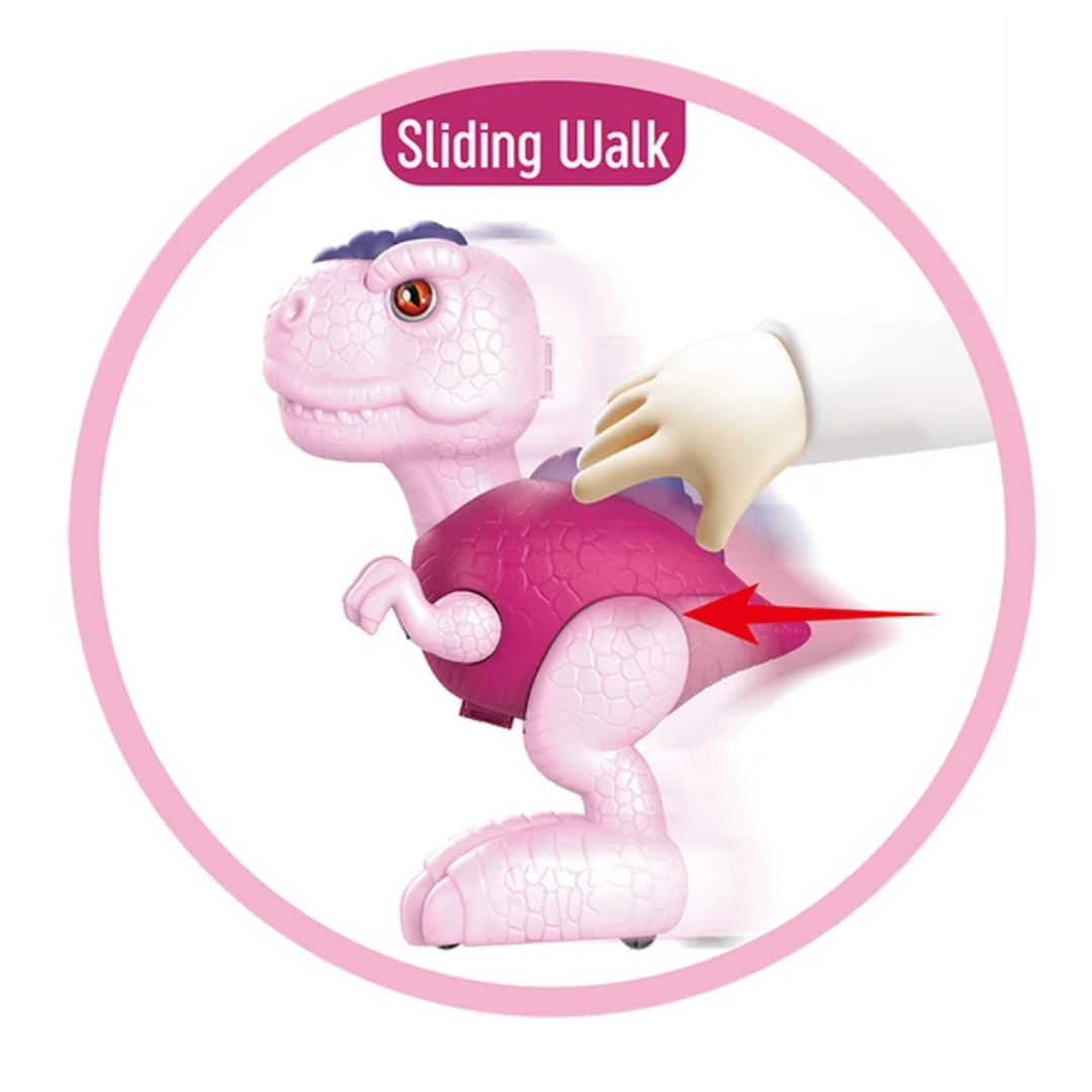 Kids dinosaur make up toy set sliding tyrannosaurs toy set educational toys for children