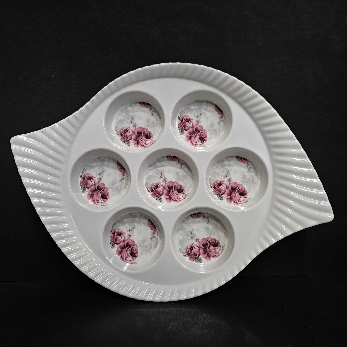 serving designer Tray with compartments glass or cup holders perfect for everyday use