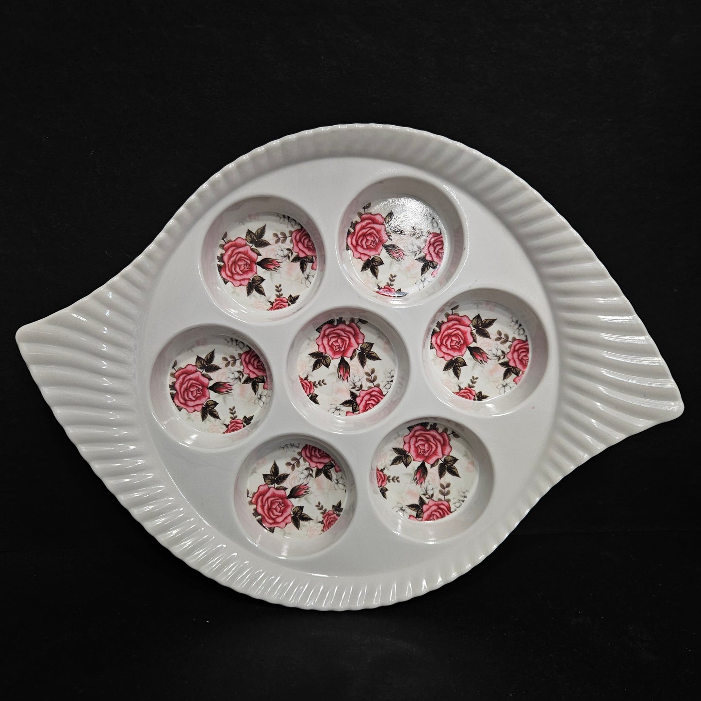 serving designer Tray with compartments glass or cup holders perfect for everyday use