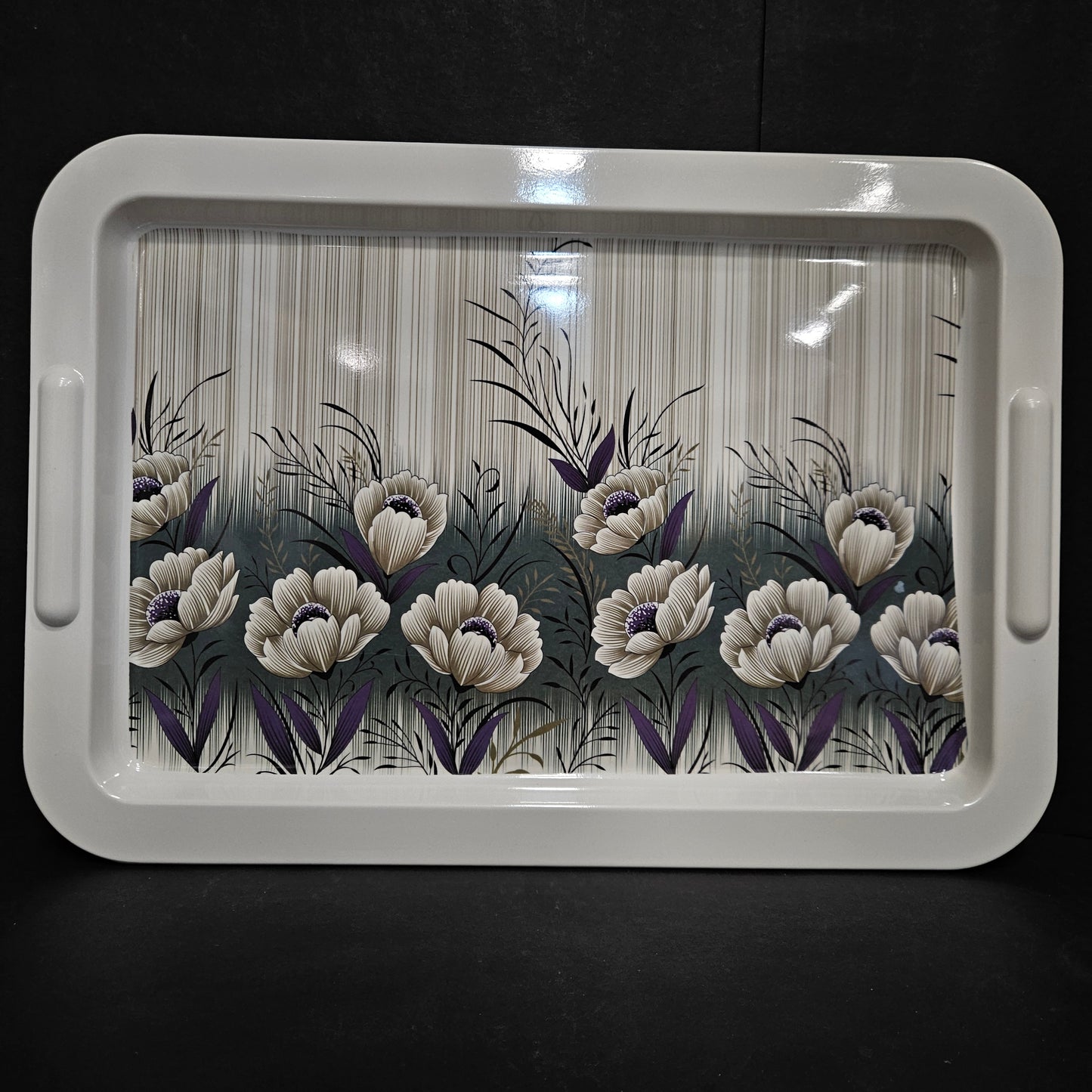 Melamie serving tray Rectangular Shaped Platter designer Tray for your Home dinning room to give elgent look to your dinning tables perfect for everyday use