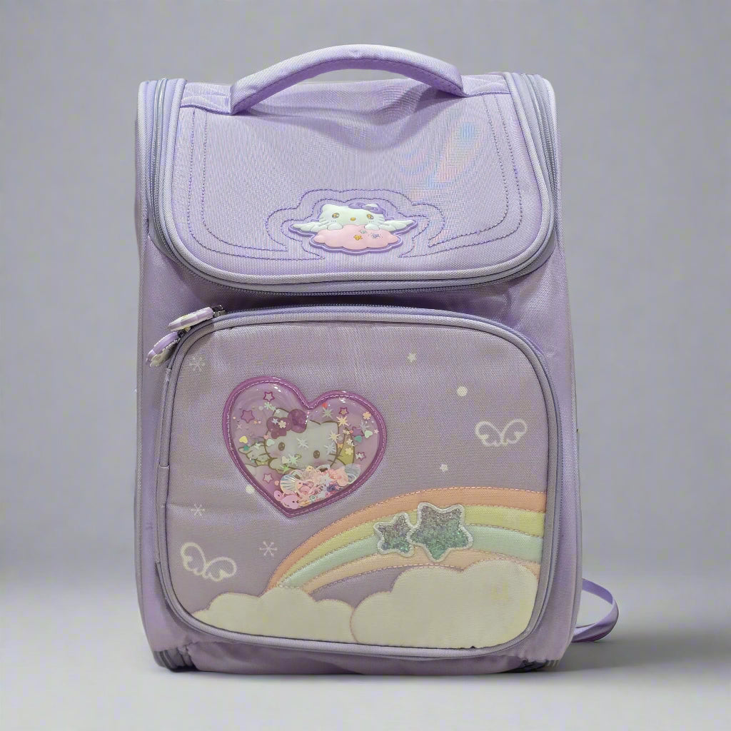 Hello kitty Full open School backpack