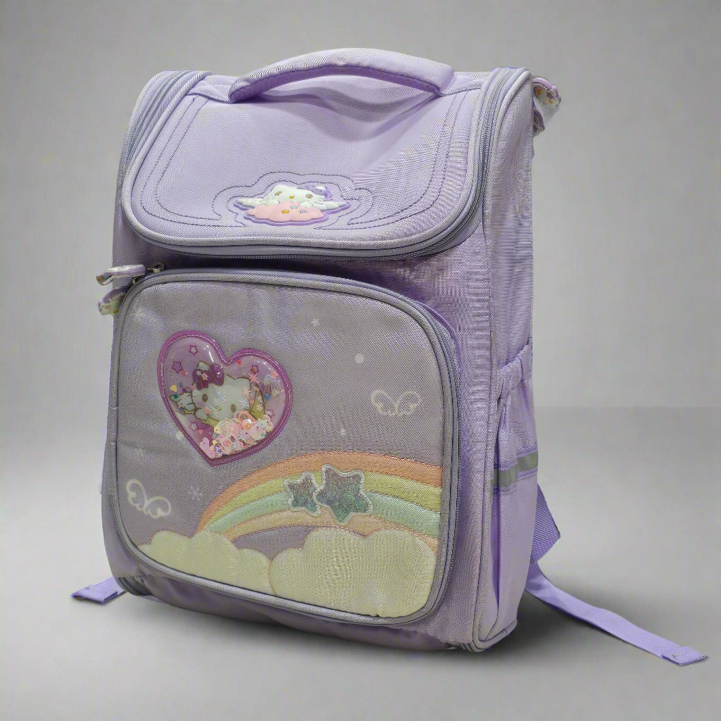 Hello kitty Full open School backpack