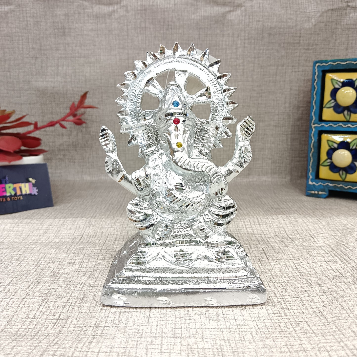 Ganesh German silver idol