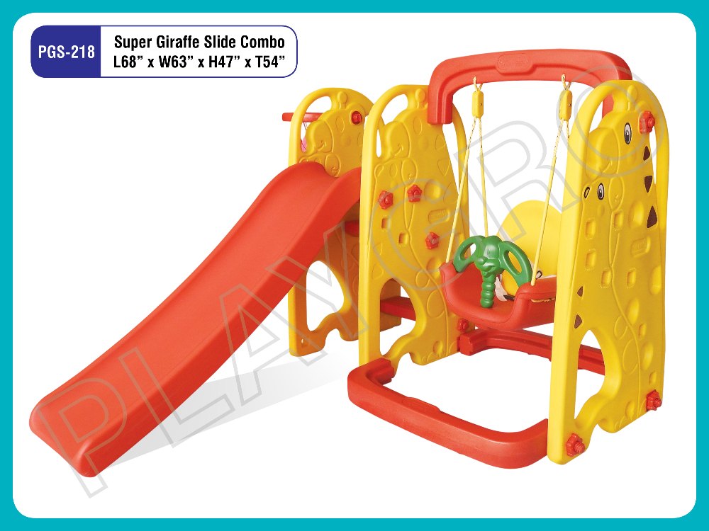 Super Giraffe Slide Combo, For Playground