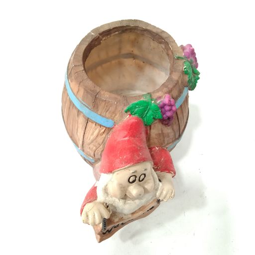 Handcraft Polyresin Welcome Santa Planter Pot for Home & office