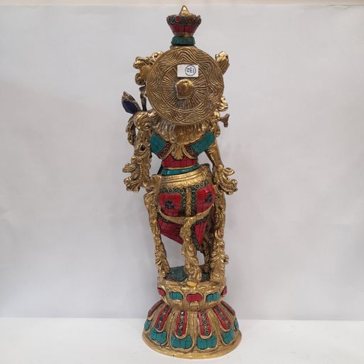 Brass Krishna idol