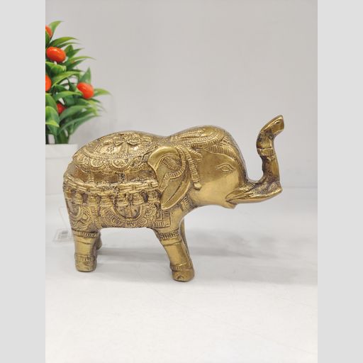 Brass Crafted Elephant