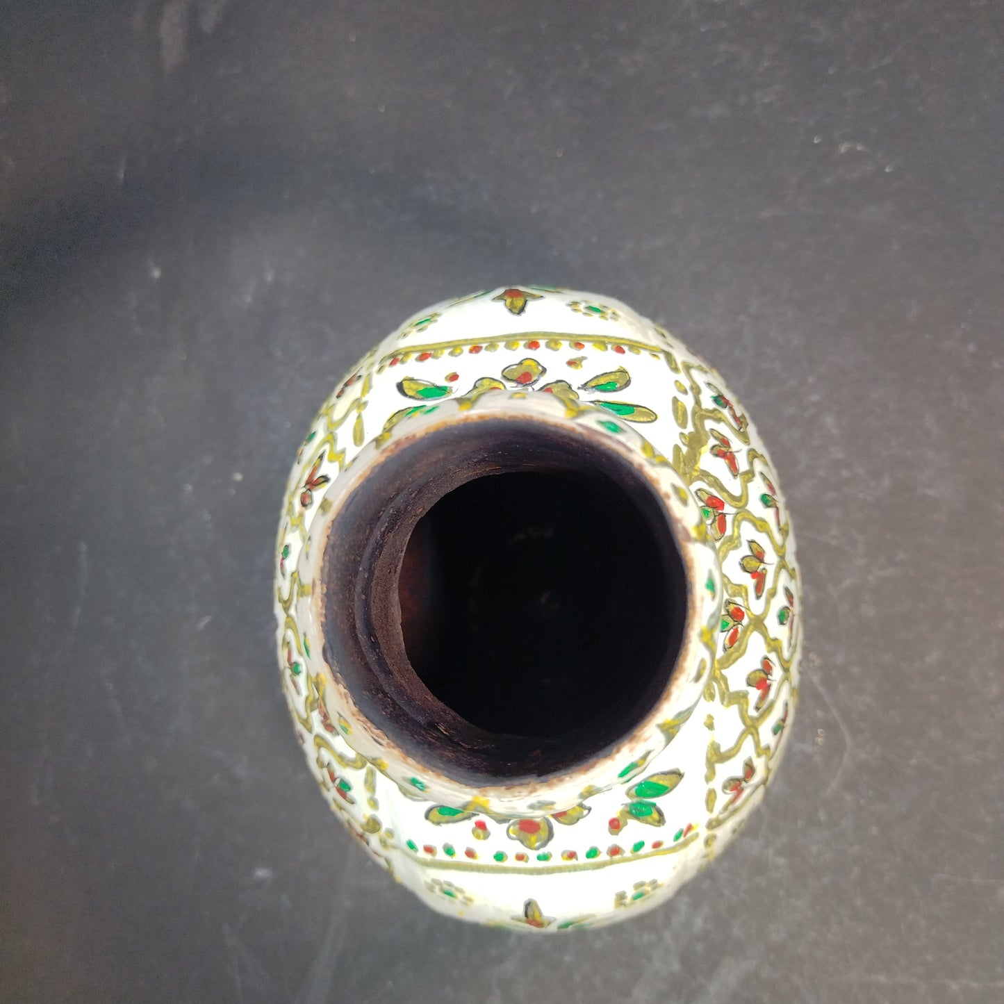 Vintage metal pot
