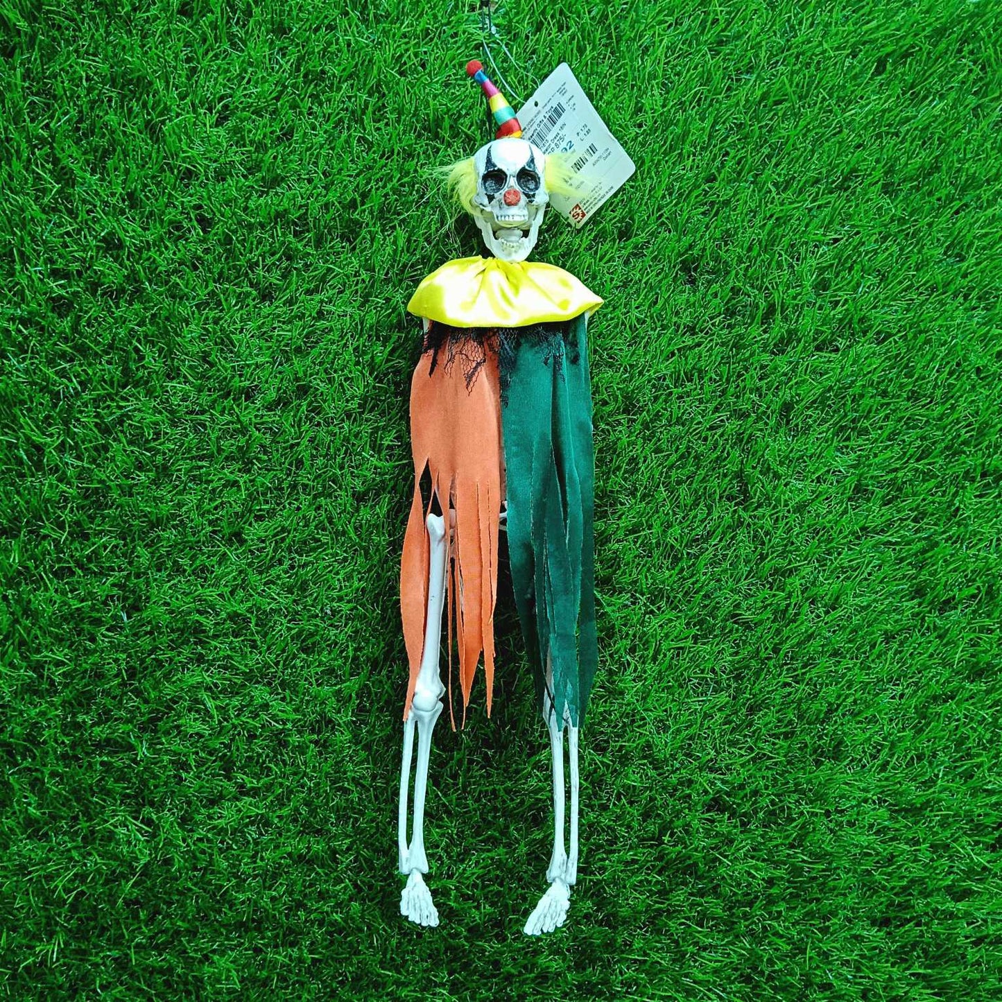 Jocker Skeleton Dressed up Hanging Halloween