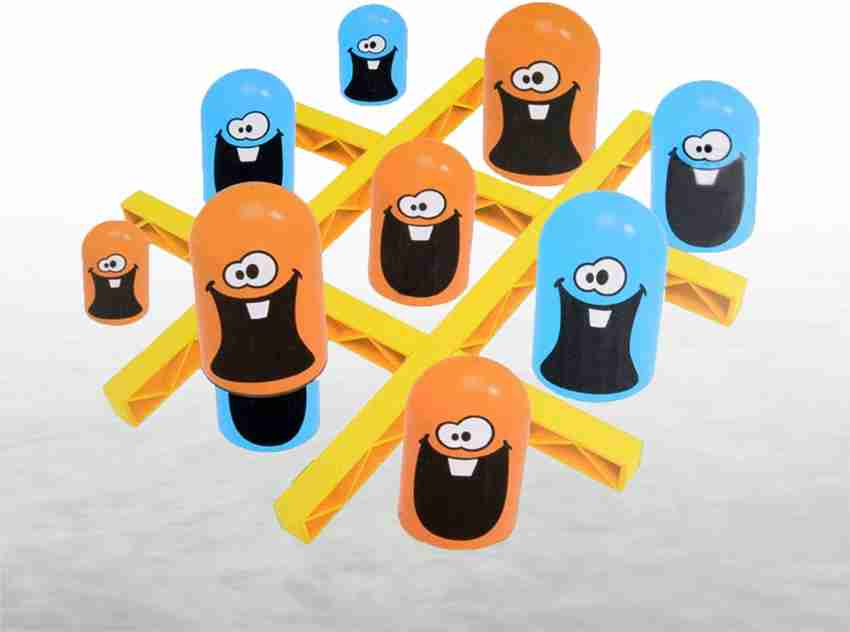 Gobble Board Game Tic Tac Toe Game Toy for Kids Indoor and Outdoor Toys Family Games Party Favors for Kids 4 to 8 years old Birthday Gifts for Kids
