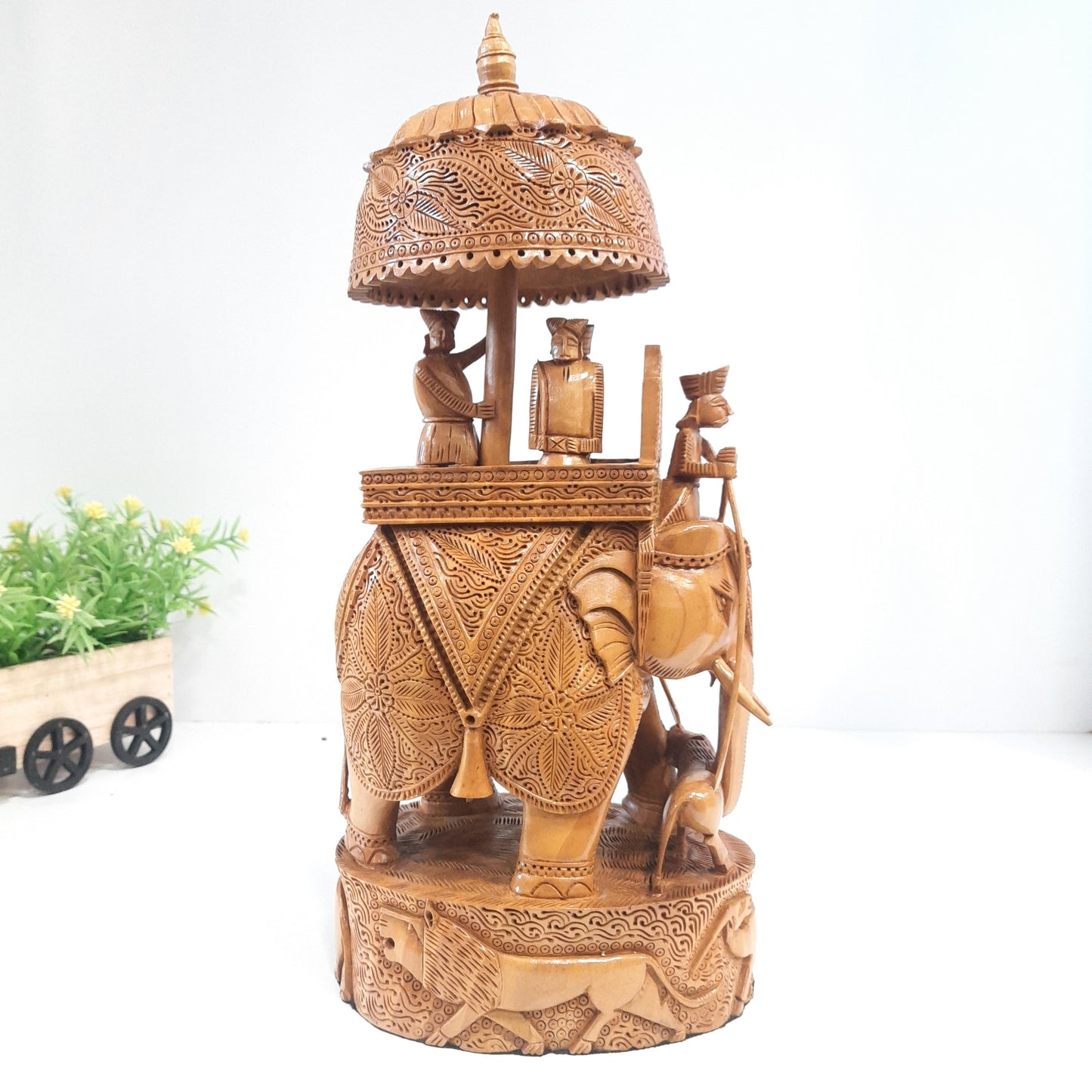 Wooden Amb. W/Umbrella Super Fine