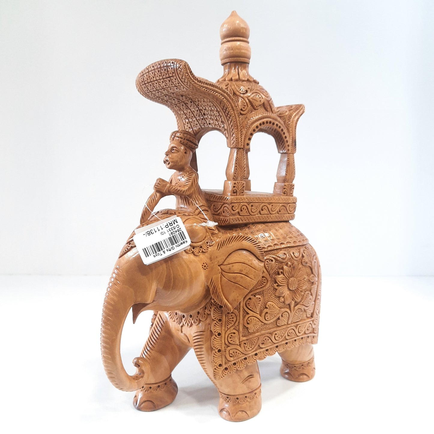 Wooden Elephant Amb Super Fine