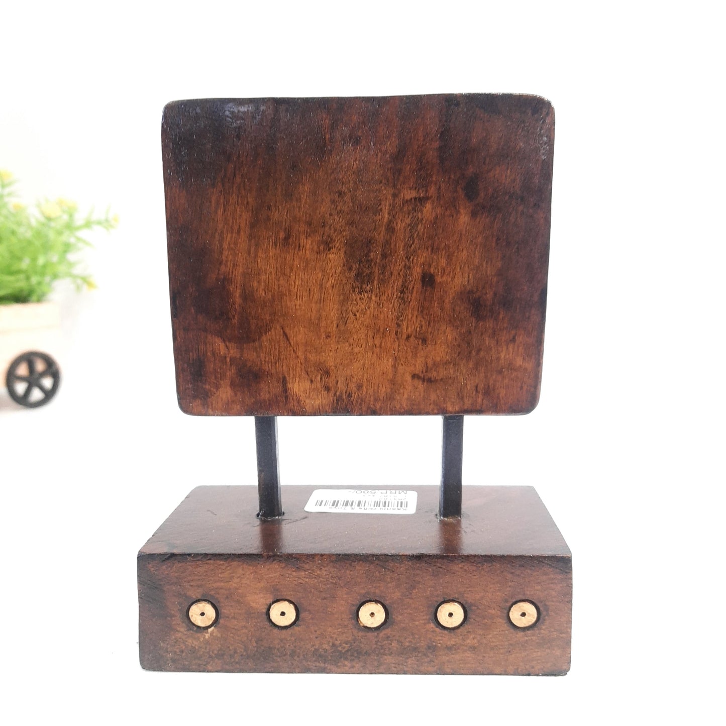 Wooden Gautham Buddha Eyes on Stand Oxod