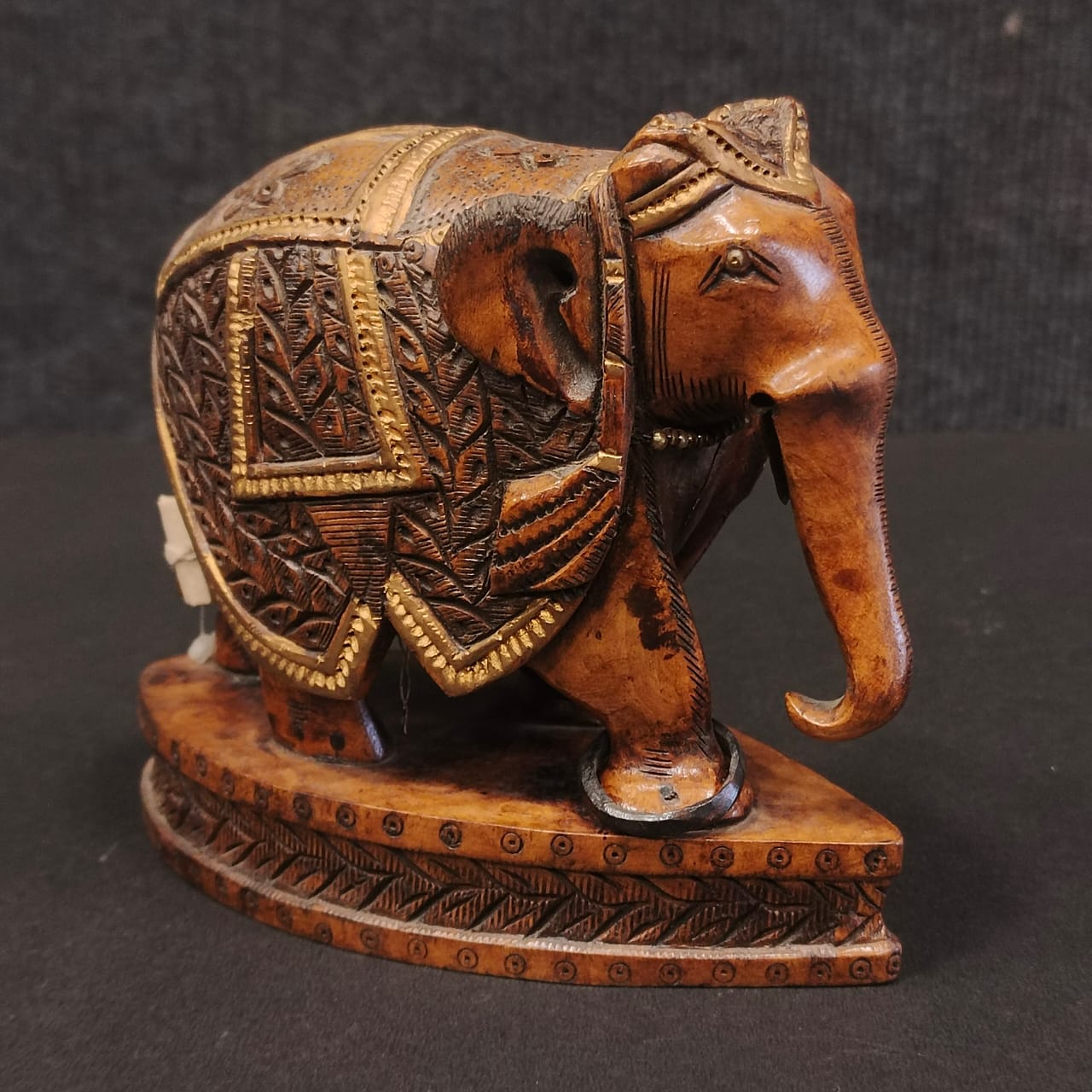Wooden elephant