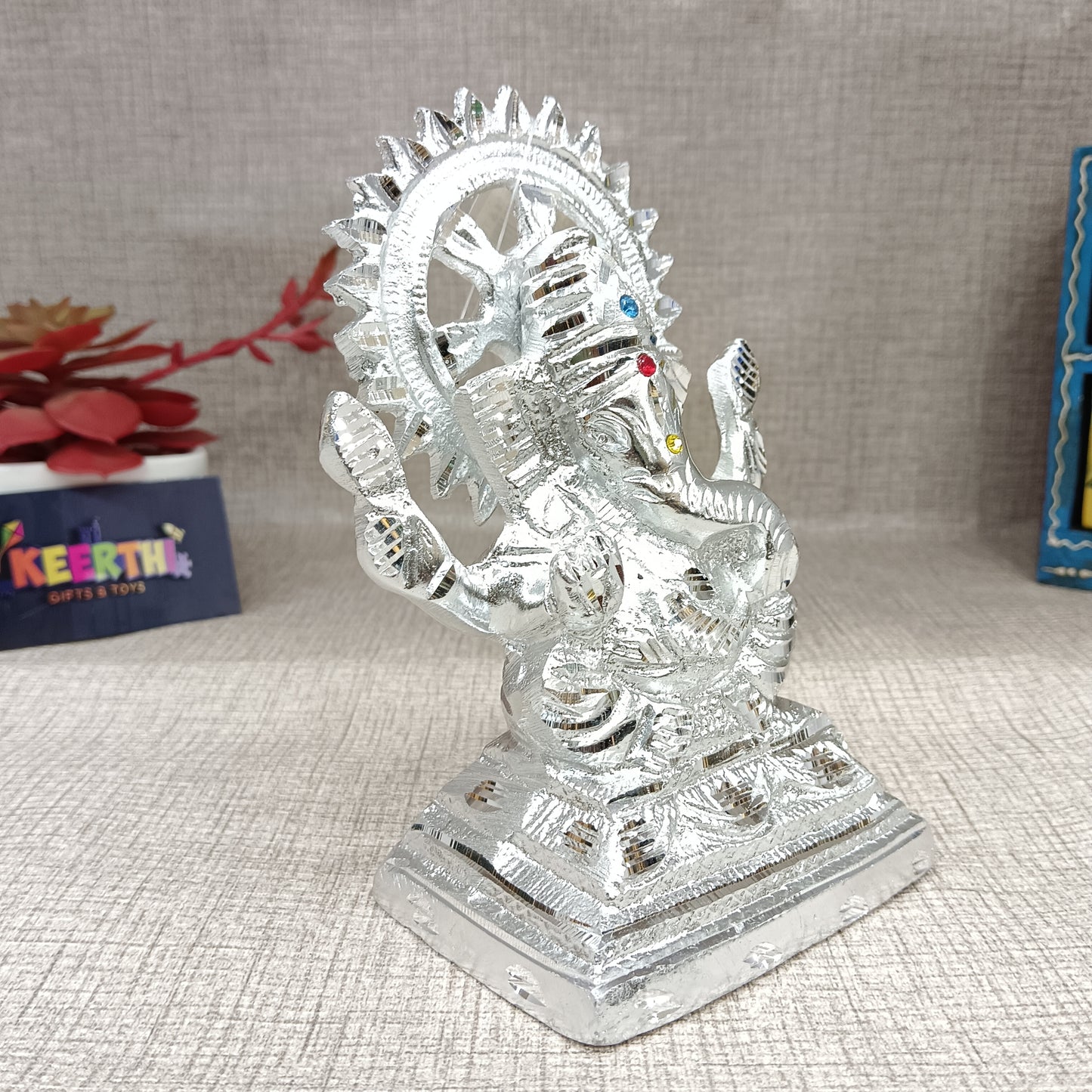 Ganesh German silver idol