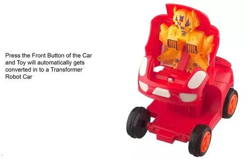 Cartoon transformer push car