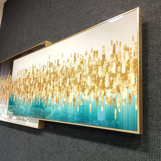 Crystal wall frames
