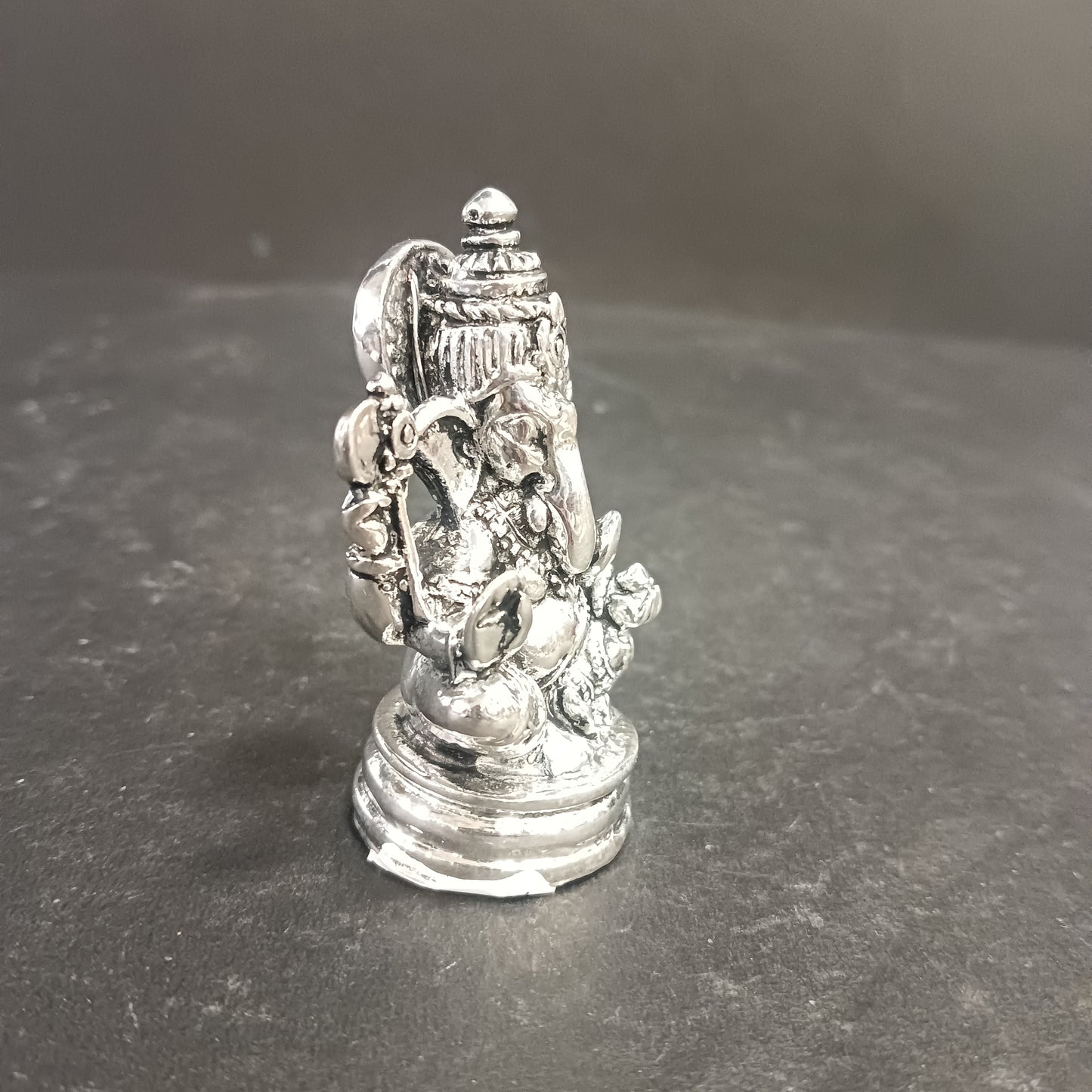 Resin Ganesh Silver idol