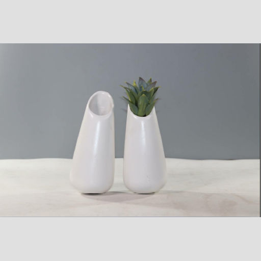 Crazy Unique Matt Hanging Cone Planter ceramic pot for home & office