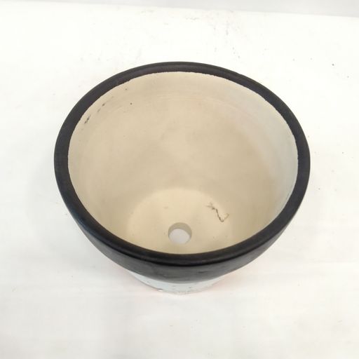 Terracota Ceramic Pot/Planter Without Plant Black dots Printed pot for Garden Indoor Home & Outdoor