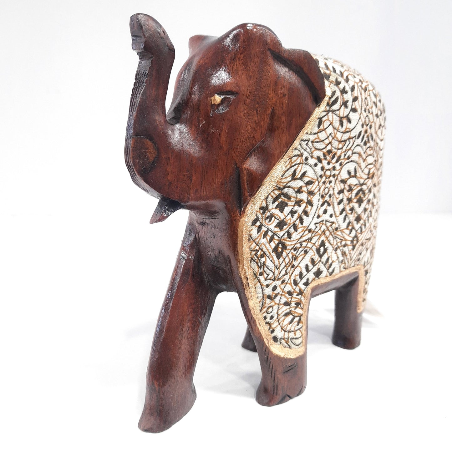 Wooden Elephant With Cloth
