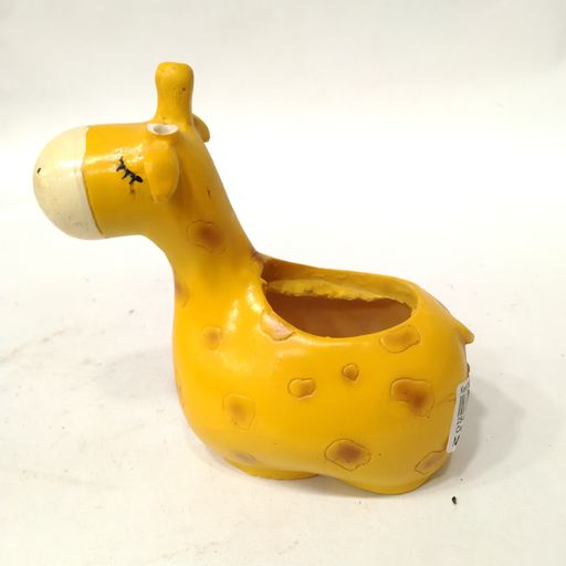 Giraffe Flower Pots Succulent Polyresin Pots|Planters for Garden Planters, Home Decor, Garden Decor, Garden pots for Balcony Decoration, Kids Room