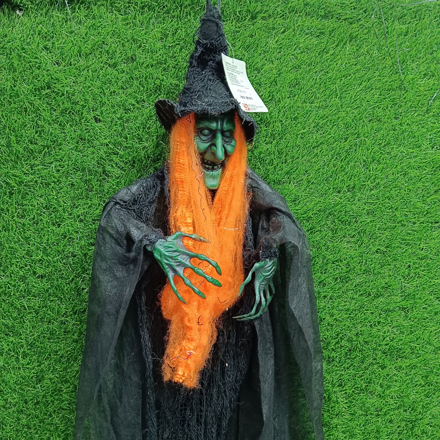 Witch ghost doll helloween decor garden grave breaker