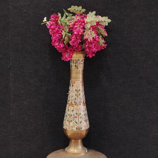 flower vase brass 09