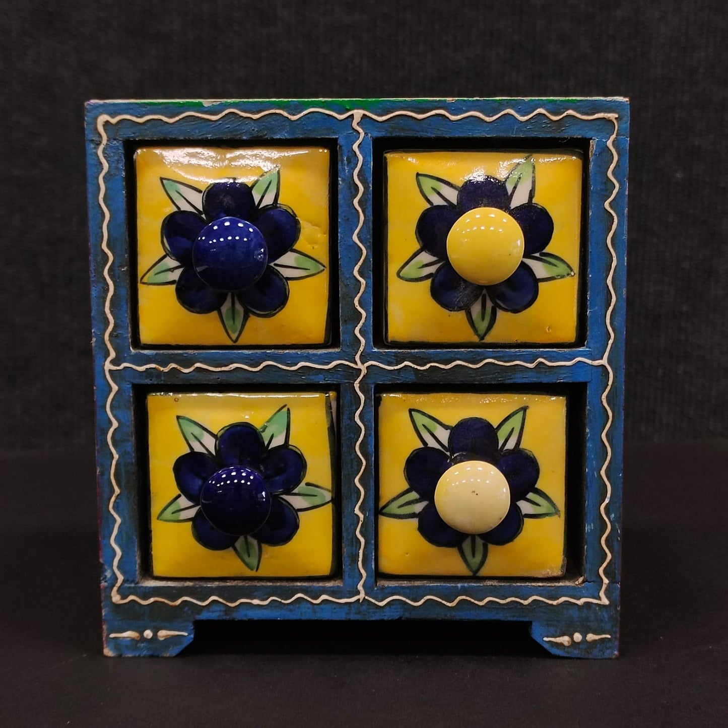 Wooden ceramic drawer