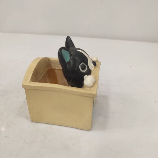 Ceramic dog house cute mini Ceramic pot for home office desktop