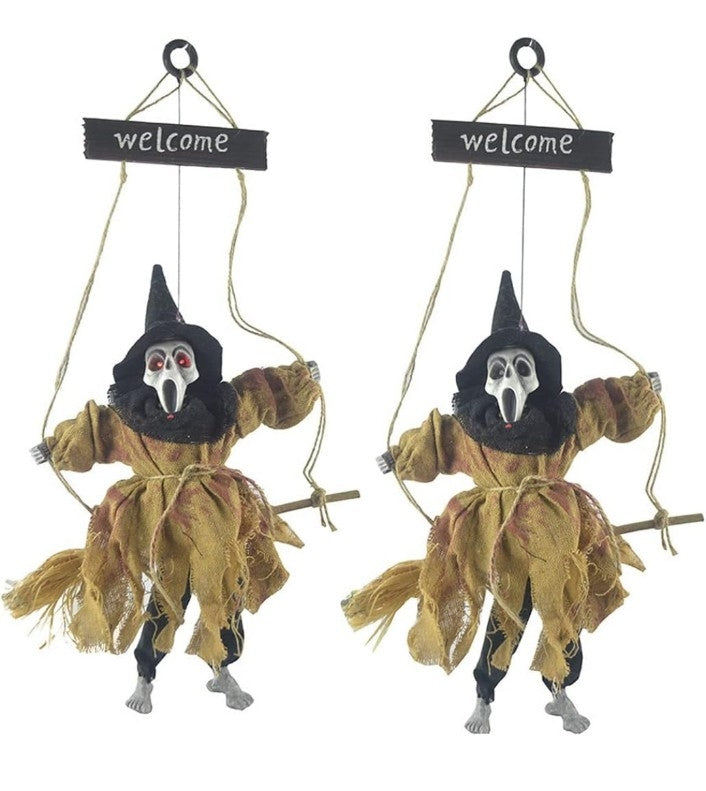 Welcome door hanging Halloween Decor