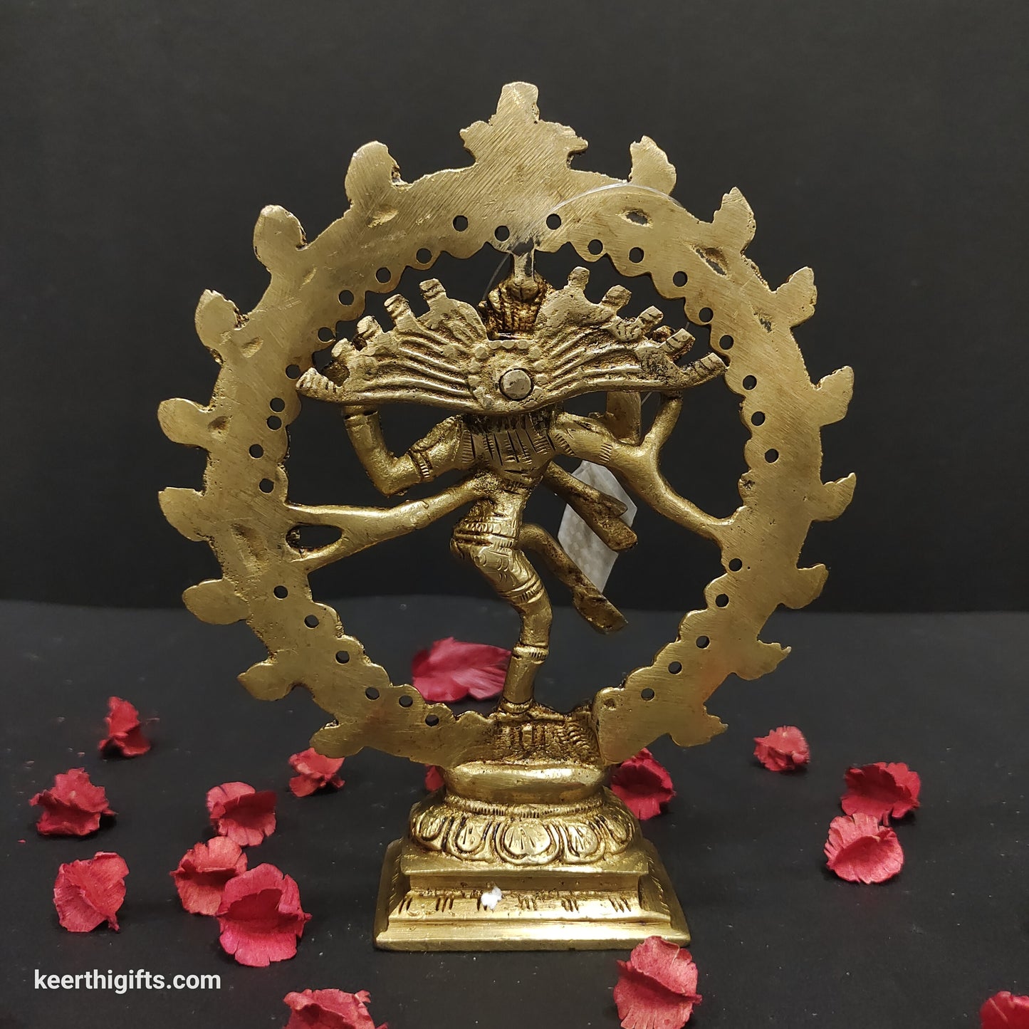 6 inch Brass natraj Idol