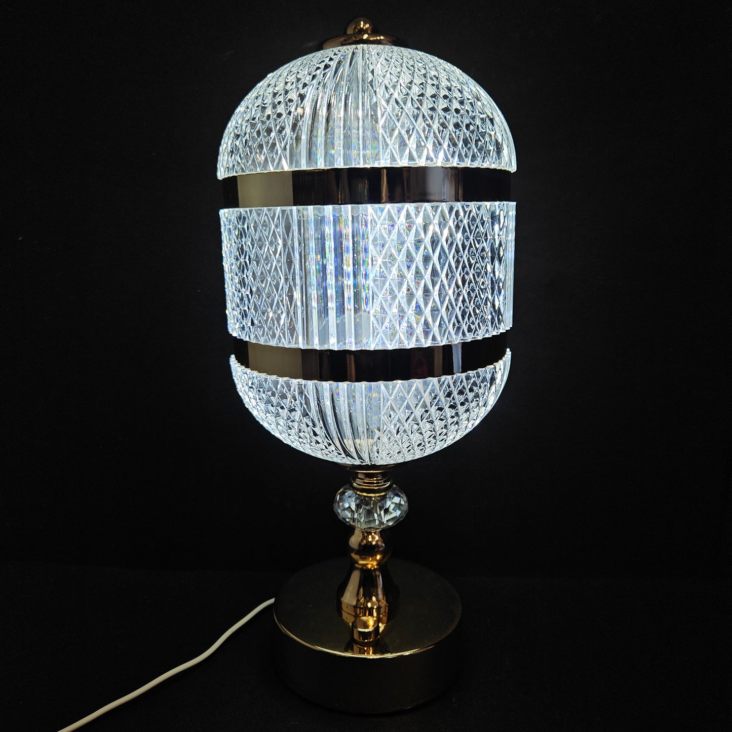Crystal Glass Decorative Table Lamp for Home Decor