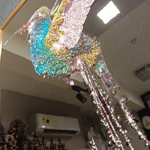 Crystal wall frames