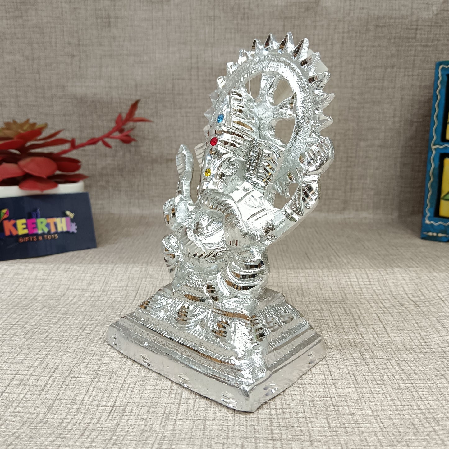 Ganesh German silver idol