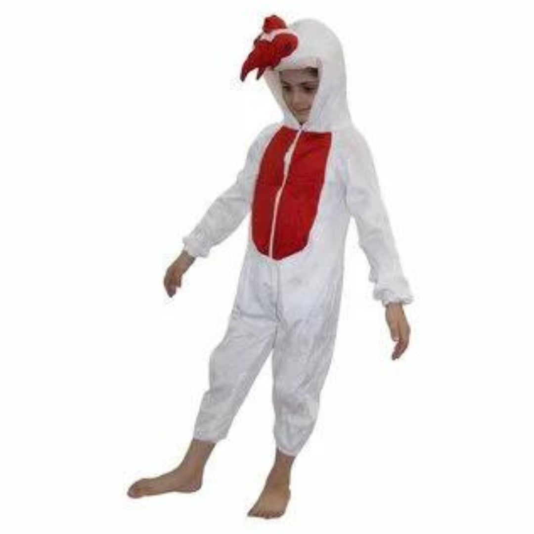Hen Costume For Kids - 6-8 Years/ L