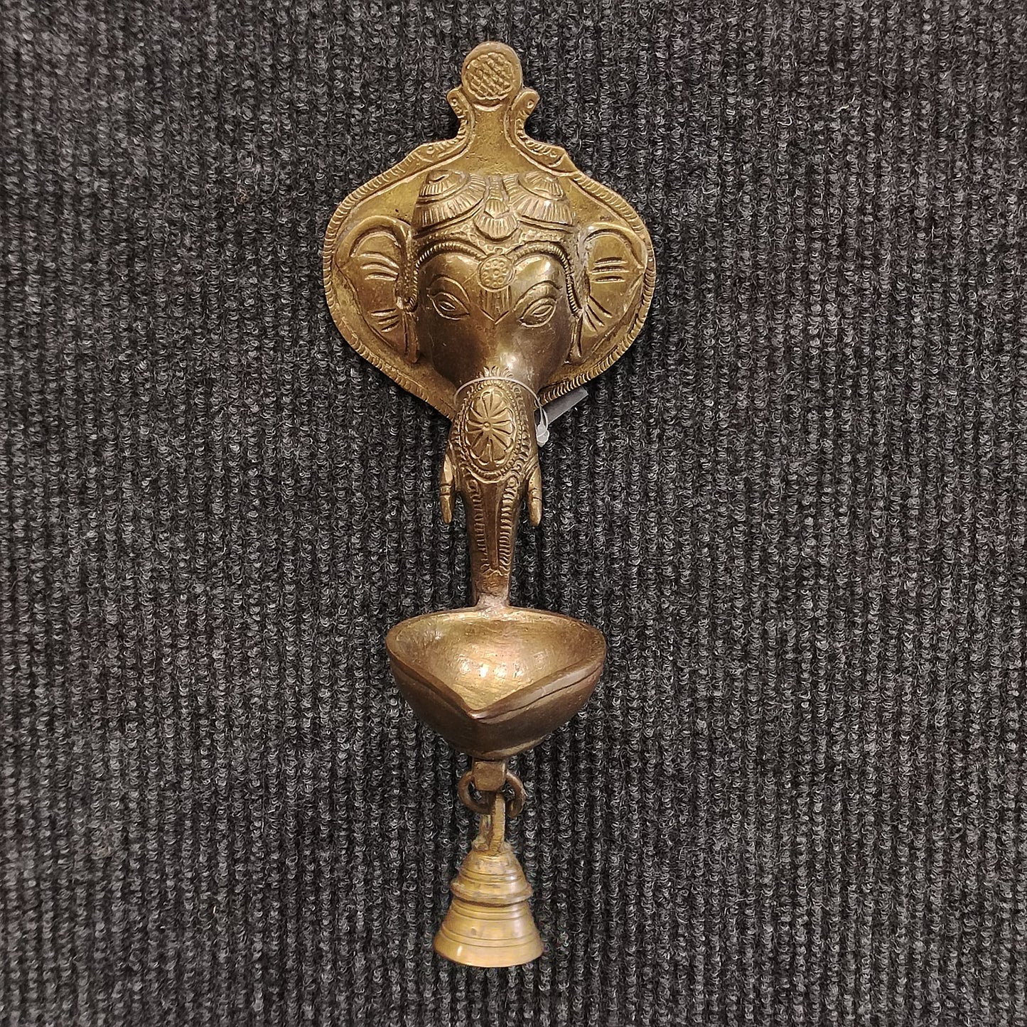 Brass Ganesh Diya R68