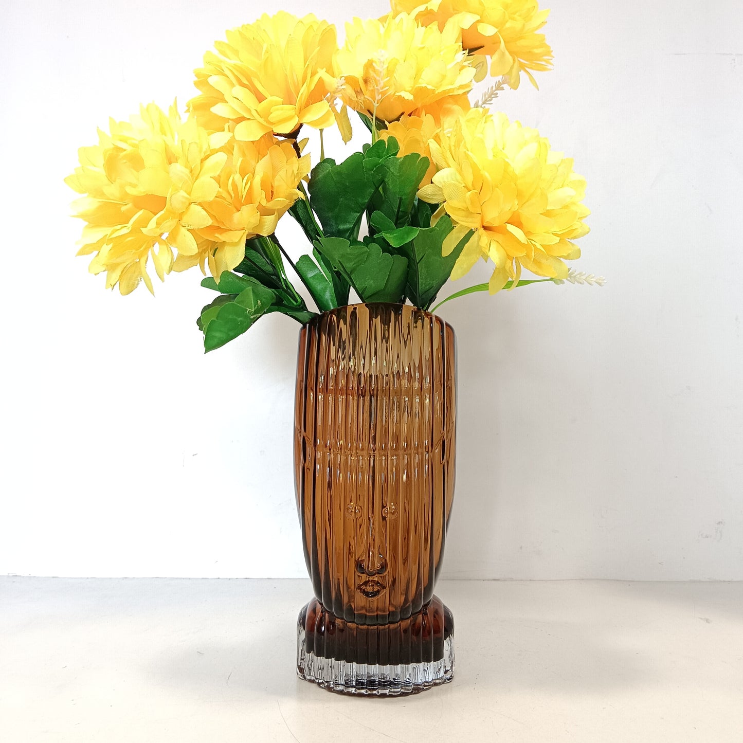 Man face Flower vase
