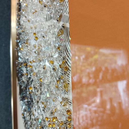 Crystal wall frames