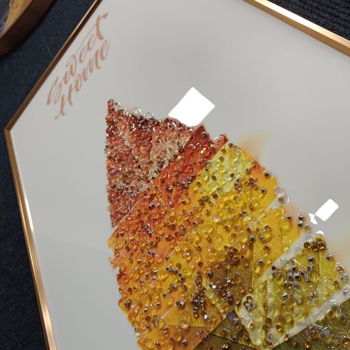 Crystal wall frames