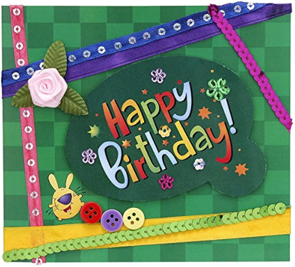 Make Your own Greeting Card, Art and Craft, Do-It-Yourself kit, Creative Craft Projects for Kids, Greeting Card Making Kit, Birthday Gift for Boys & Girls for Age from 6 to 8 & Above