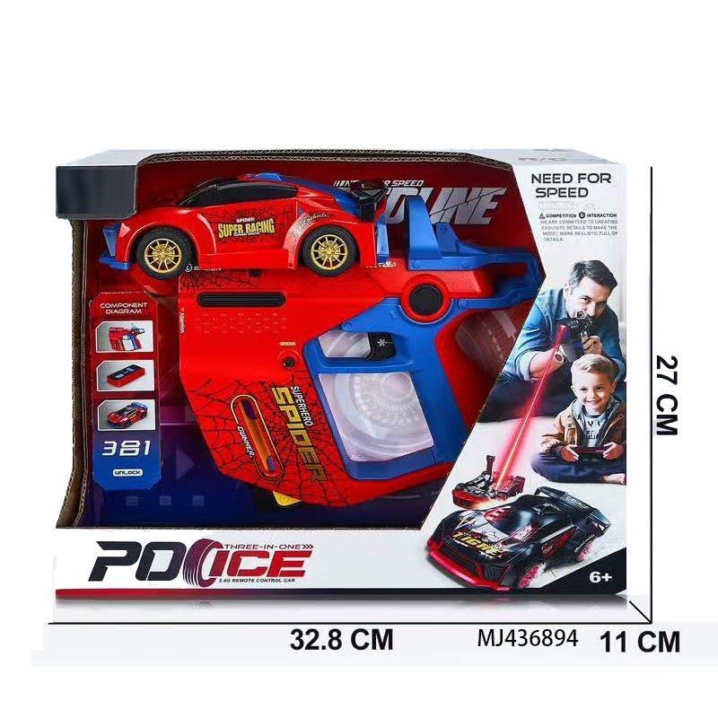 2 Player Infrared Battle RC Car Toy with Dual Remote Control Shoot Knock Down Racing Game