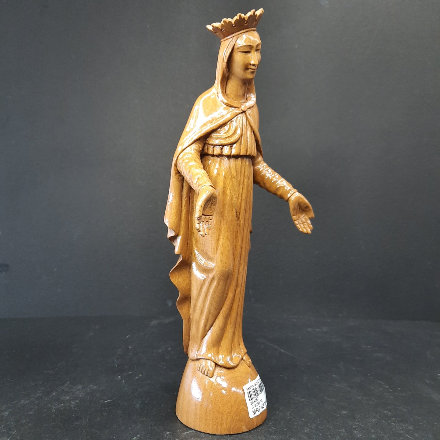Wooden Mother Mary